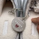 Maeve NIB Anthropologie  Puffy Platform Slippers  L 10-11 metallic silver slip on Photo 9