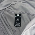 Active Life  Charcoal Leggings with Lattice Design Photo 1