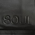 Soul Black Lace Up Racerback Keyhole Activewear Fitness Gym Sports Bra Size M Size M Photo 2