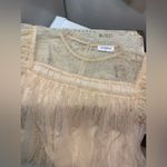 Storia  Beige Polka Dot Tulle Blouse Photo 7