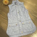 Barbour Otterburn Gilet Quilted Women’s Vest Steel Blue Size 4 Photo 1