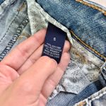 Y2K Low Rise Denim Mini Shorts 5/30" Blue Photo 4