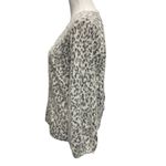 Liverpool  Womens Size Small Leopard Animal Print V-Neck Printed Pullover Sweater Photo 2