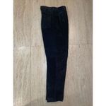 Neiman Marcus Indygo‎  Exclusive Size 4 Black Suede Leather Pants Photo 3