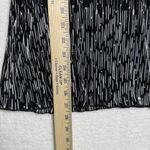 Dress Barn Womens Metallic Print Short Sleeve Slinky Top Size 1X Y2K Pleated Photo 7