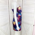 Speechless  Satin Multicolor Snakeskin Print Strapless Mini Dress Juniors 5 Photo 2