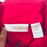 Chico's Chico’s Hot Pink Ruched Casual Jacket Size Medium Photo 4