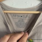 Fifth Sun 🦋  Tan Short Sleeve Tee with Floral Design Casual Comfy Flowers XXL Photo 1