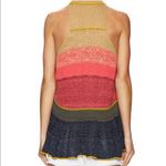 Free People ✨HP✨Sleeveless Peplum Polo KnitHi-LowSweaterTunic✨ Photo 2