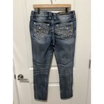 Rock Revival  Women's Skinny Jeans Size 31 Yui 5278 Y2K Embroidered Photo 1