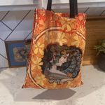 Autumn leaves witchy zodiac fairy bohemian Gypsy cottagecore canvas tote Photo 3