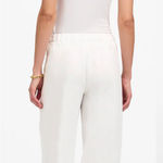 Madewell | NWT Pull-On Barrel Pants in 100% Linen in Salt | Sz S Photo 0