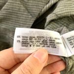 ZARA  ZW COLLECTION FLORAL EMBROIDERED PAJAMA SHIRT in Gray Photo 11