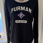 Under Armour Furman Univ  Heat Gear Semi-fitted  LS Scoopneck Tee, EUC, Large Photo 0