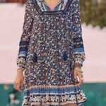 Sundance  Simona Boho Floral Print Peasant Dress Photo 0