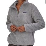Patagonia Los Gatos Fleece 1/4 Zip Pullover Sweater Salt Gray Women’s Size Small Photo 0