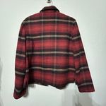 Evan Picone Vintage  Women Plaid Old Money Academia Wool Button Up Shacket Size 6 Photo 7