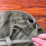 Eileen Fisher Heavy Tencel Twill Tie Waist Wide Leg Olive Pants - Sz 12 Photo 12