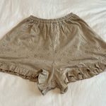 ASOS Design High Waisted Lightweight Embroidered Shorts Photo 3