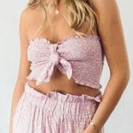 Skylar + Madison Pink Floral Print Two Piece Set Photo 0