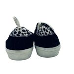 Madewell  "Sidewalk" Sneakers Shoes Spotted Calf Hair Trim Casual Shoes 7.5 Black Photo 3