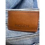 Hidden Women's Blue High Waisted Medium Wash Baggy Wide Leg Denim Jeans Pants 24 Photo 3