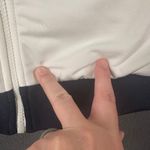 Champion  Track Jacket Womens Large White Life Crown C Logo Full Zip Track Jacket Photo 7