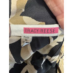 Anthropologie Tracy Reese 100% Silk Wide Leg Palazzo Pants Abstract Print Sz 12 Photo 7