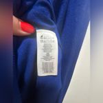 Michael Kors  V neck Lace-Up Grommet Knit Sweater Pullover *BLUE* Size XL Photo 3