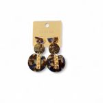 Serena  Multicolor Dangle Earrings with Gold Detail Special Events Feminine Photo 1