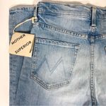 Mother The Scooter Ankle Bootcut Jeans Don't Be a Square 27 NWT Blue Photo 14