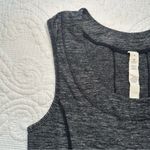 Lululemon  Run Dash Ruffle Tank Top. Size 4. Heather Gray. Photo 1