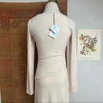 Egreis Brand By Egreis NWT Audrina Cream Fit Flare Long Sleeve Midi Dress Small Photo 10