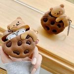 Cute Cookie Bear AirPods Pro Case Photo 0