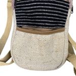 NEW Himalayan Hemp THC Free Multicolor Backpack Nepal Sustainable Boho Rasta Y2K Red Photo 3