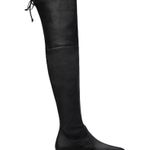 Stuart Weitzman  Genna 25 City Boot Over the Knee Leather Black Size 37/6.5 NIB Photo 1