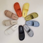 White Cushion Non Slip Slides Size 6 Photo 3