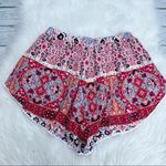 AQUA  colorful patterned shorts Photo 1