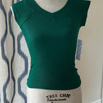 BDG  Green V-Neck Women's Tank Top Photo 0