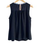 Anthropologie Akemi + Kin Embellished Beaded & Embroidered Top in Black, Size M Photo 5