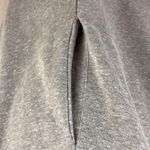 Umgee Gray T-Shirt Dress with Embroidered Multicolored Flowers Size Small Photo 8