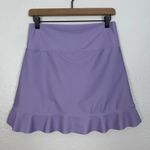 ALBION FIT Albion High Waisted Swim Skirt Lilac Size Large Photo 3