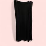 Liz Claiborne Vintage 90’s-Y2K black stretchy elastic waist mermaid whimsigoth maxi skirt Photo 1