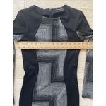 Club Monaco Monaco Womens‎ Holographic Striped Print Long Sleeve Long Dress L Made In USA Photo 2