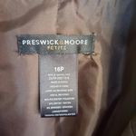 Preswick & Moore ‎ Petite Brown Blazer Size 10P Photo 2