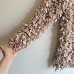 Aaron & Amber Fuzzy Loop Knit Boho Cardigan Sweater in Beige size Medium NWOT Tan Photo 5