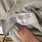 Three Dots  Gray Tennis Sweatshirt Lightweight Golf Pullover Quarter Zip Small Photo 8