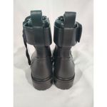 Kate Spade  Womens Joplin Ankle Boots Lace Up Black Leather Lug Sole Size 7B.s58 Photo 3