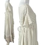 Free People Ethereal Bohemian Bring The Romance Midi Maxi Dress Neutral Medium Photo 9