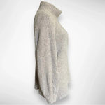 Aerie Gray Beige Mock Neck Wool Blend Pullover Sweater Size Small | EUC Photo 1